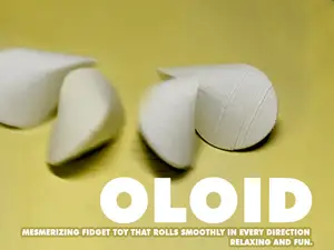 Oloid - a Stress Buster and Fun Sensory Gadget