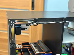 Cable management hooks (Ikea Kallax Compatible)