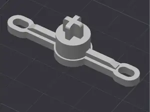 Bruder Quad 63000 Steering Linkage