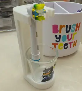Oral B Toothbrush head holder shot glass tray v1
