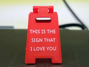 A little sign to say i love you
