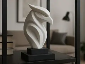 Modern Eagle Sculpture