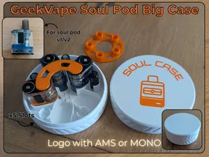 GeekVape Soul Pod Big Case (x5 pods)