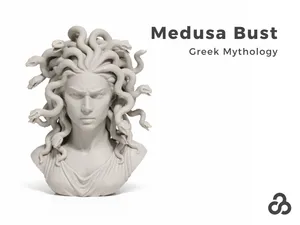 Medusa Bust | Greek Mythology