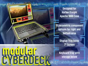 Modular Cyberdeck & Panel Generator - Apache 1800