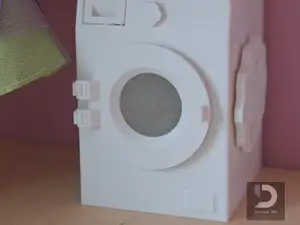 Doll washing machine (functional)