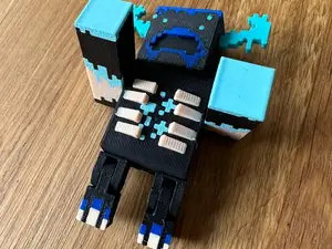 Minecraft Warden Articulated