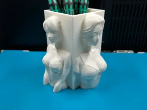 Sexy Bust Pen Holder – Artistic Desk Organizer