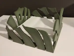 SERVILLETERO HOJA DE MONSTERA