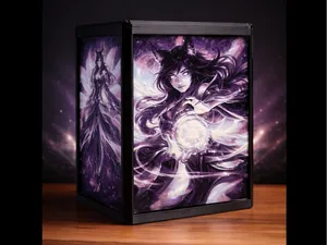 Ahri Riftbound Deck Box - 75 Sleeved Cards