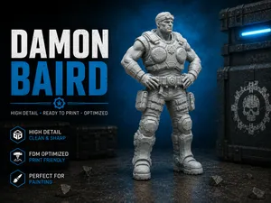Damon Baird – Armored Sci-Fi Engineer