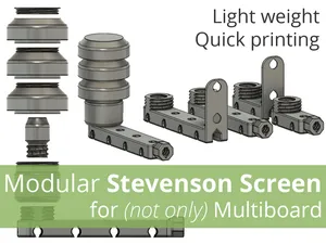 Modular Stevenson Screen for (not only) Multiboard