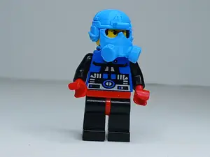 Military gas mask Minifigure Brick