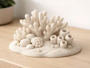 珊瑚鱼缸装饰