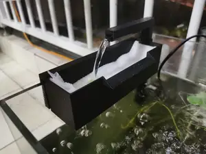 Wall-mounted fish tank filter box壁挂式 鱼缸过滤盒子
