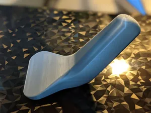 Ergonomic Angled mini Scraper. Lightweight 13g