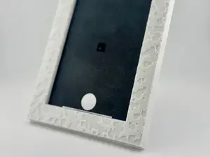 Customizable Textured Picture Frame