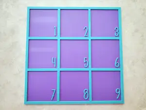 Grid Number Plate / Claim Tray / Claim Board