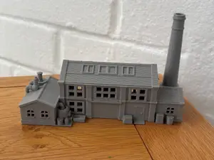 N Scale Factory.. Model Railway.. Diorama