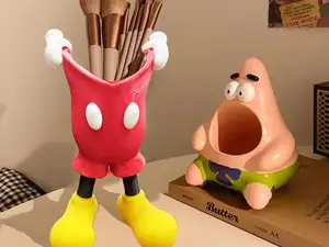 Mickey style pen holder Storage Decorations米奇笔筒摆件