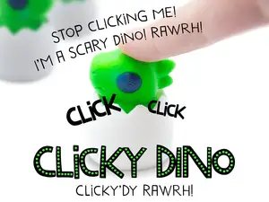 Fidget Clicky Dino