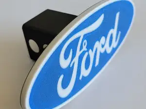 FORD CLASSIC OVAL LOGO 2/2.5" RECEIVER HITCH COVER