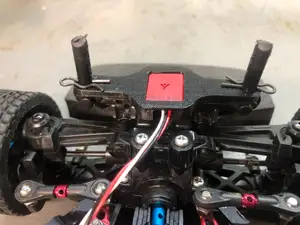 Porta trasponder Tamiya TT02