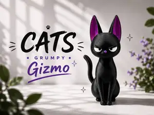 Cats - Grumpy Gizmo