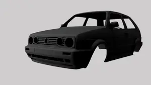Golf II GTI 1:18 body