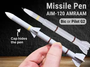 Missile Pen | AIM-120 AMRAAM | PIlot G2 or Bic