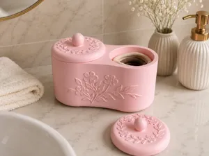 Hair Tie & Bobby Pin Holder