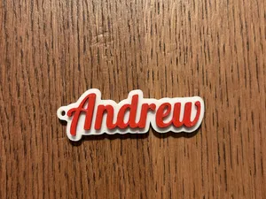 Andrew name keychain