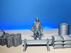 Airborne Soldier – Paratrooper Statue