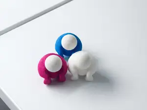 Fuzzy Bunny Bum Cabinet or Drawer Pull - NO AMS
