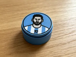 梅西按压玩具-足球明星2026美加墨世界杯-点击器可活动解压玩具