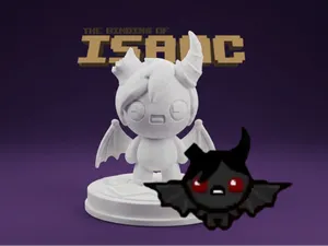 Azazel – The Binding of Isaac 3D Model