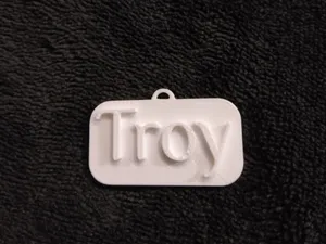 Troy Keychain