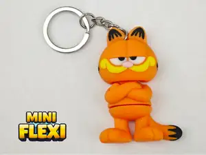 Garfield – Smiling Mini Flexi with Tail