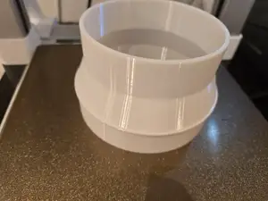 150mm to 125mm duct adaptor aircon pipe