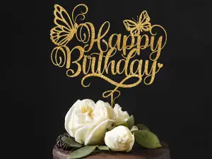Topper Cake Happy Birthday Cake