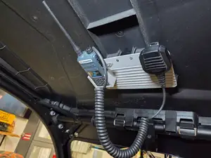 Handheld Rugged Radio Holder for Kawasaki KRX 1000