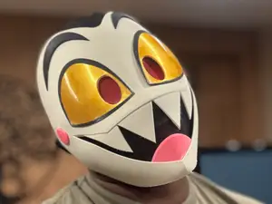 Lucifer Morningstar Mask from Hazbin Hotel