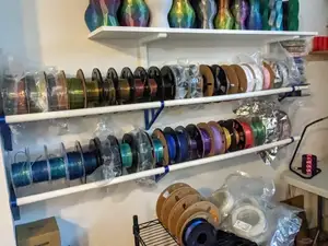 PVC Pipe Filament Rack