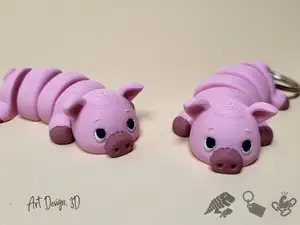 Articulated Piggy - Strong Joints