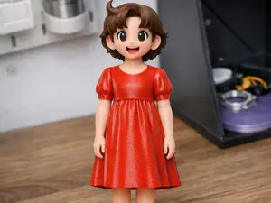 Heidi Figur Kinder dekorative Standing Figur,