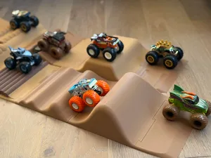 1:64 Scale Monster Truck Track - Over 20 Sections