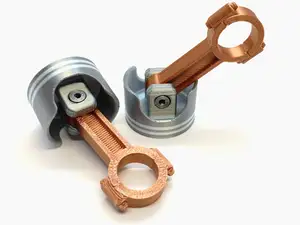 Piston and connecting rod V2
