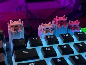 Axolotl Bucket Keycap