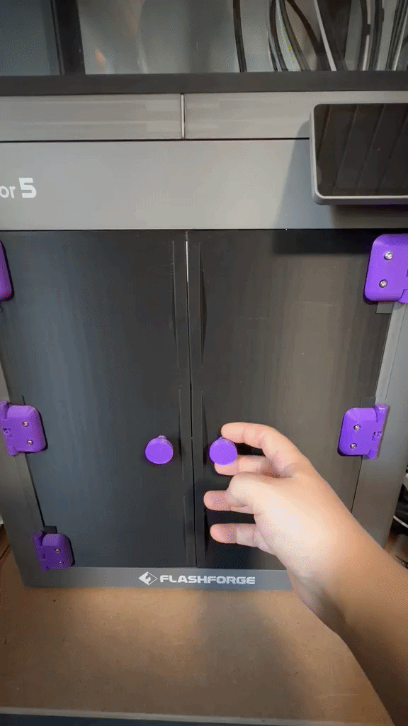 Flashforge Creator 5 Front panel V2 (magnetic)