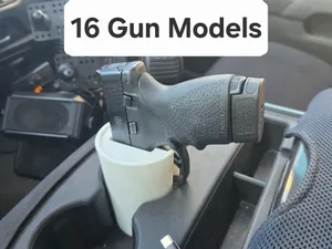 Cup Holder Gun Holster